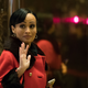 Republican political consultant Katrina Pierson arrives at Trump Tower, December 14, 2016 in New York City. This is the first major meeting between President-elect Trump and technology industry leaders.